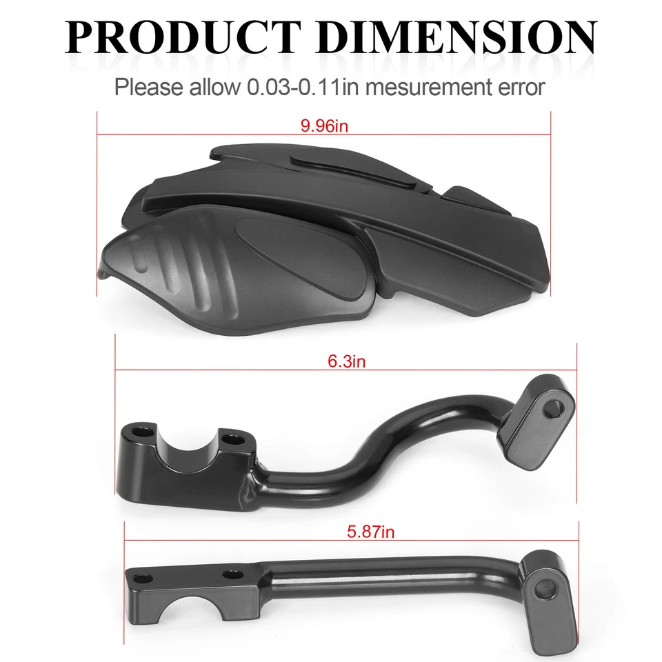 Kit de guardamanos y soportes de montaje para Polaris Sportsman 1000 850 800 570 550 500 Foto 2 de 4