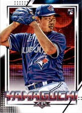 2020 Topps Fire SHUN YAMAGUCHI RC Toronto Blue Jays #5