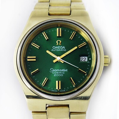 時計 Vintage OMEGA Seamaster Cosmic 2000 Dial Omega Seamaster Cosmic 2000 Automatic Watch In Rare Steel