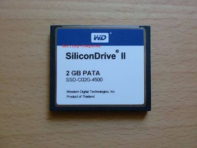 Western Digital SSD-C02G-4500 2GB Compact Flash SiliconDrive II