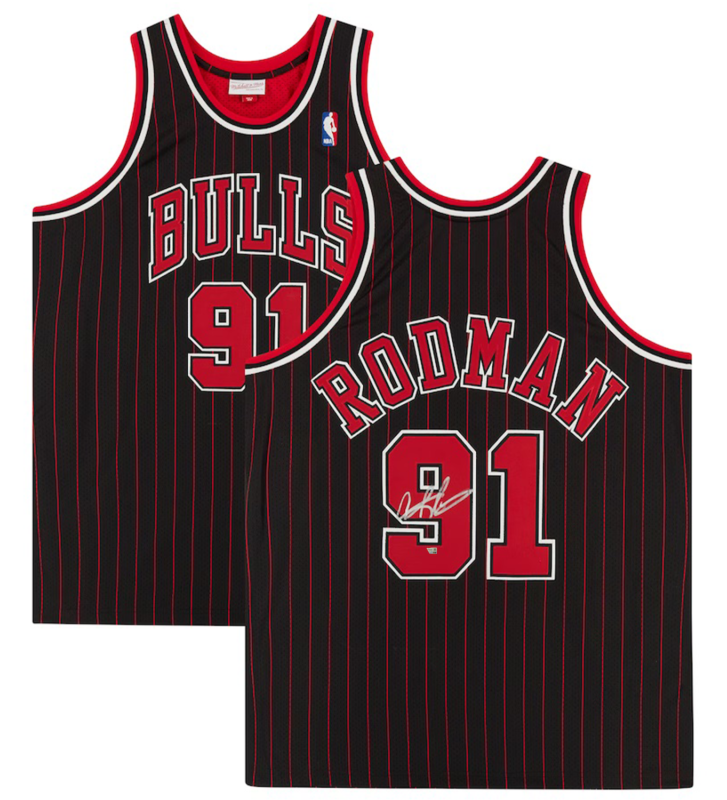 BULLS RODMAN サイン入りユニフォーム　鑑定書つき　ロッドマン　ブルズ BULLS RODMAN サイン入りユニフォーム鑑定書つきロッドマンブルズ