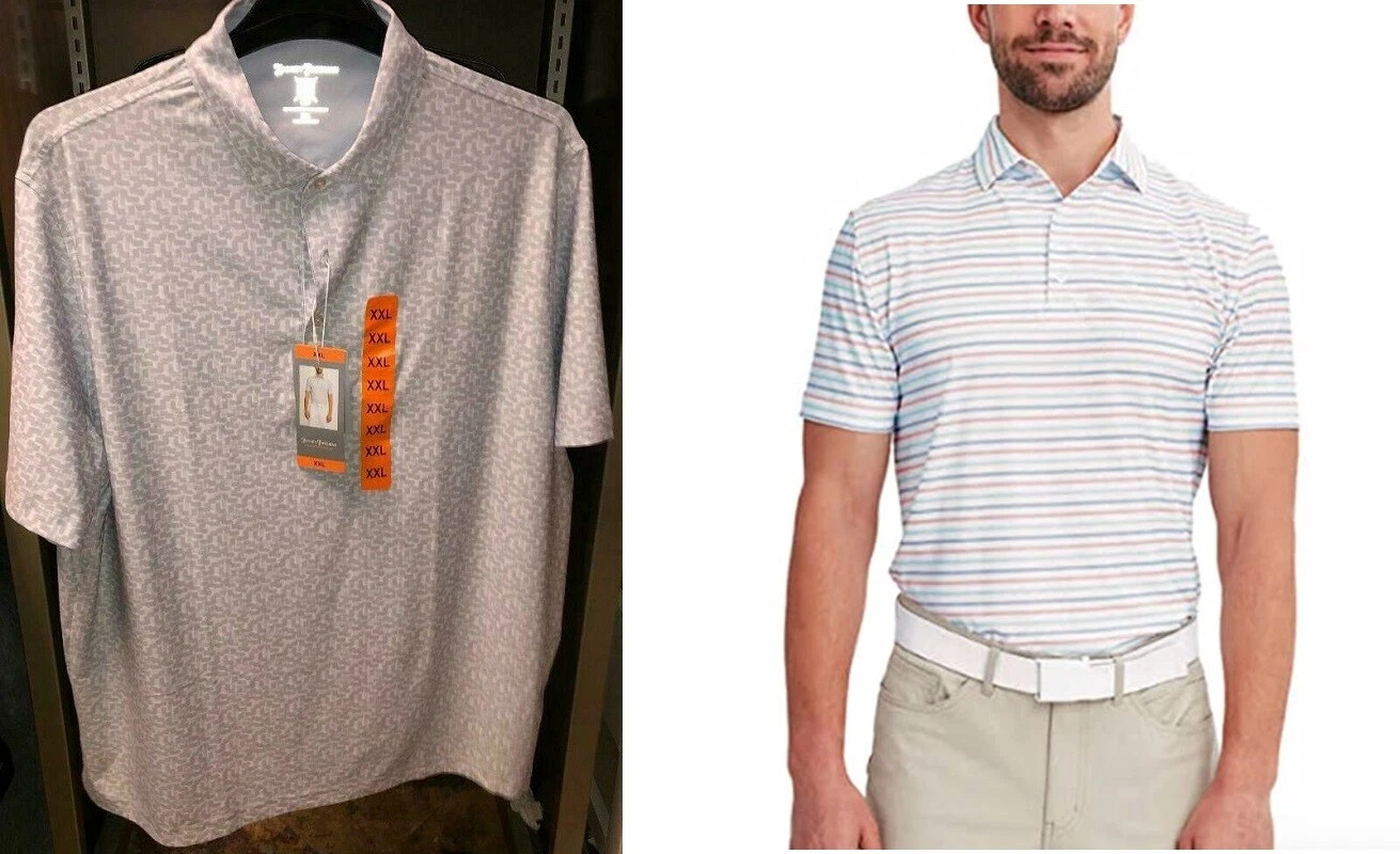 Hickey Freeman Men's Performance Polo Golf Shirt