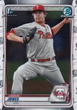 ⚾️ 2020 BOWMAN CHROME PROSPECTS 1ST DAMON JONES #BCP-65 PHILADELPHIA PHILLIES