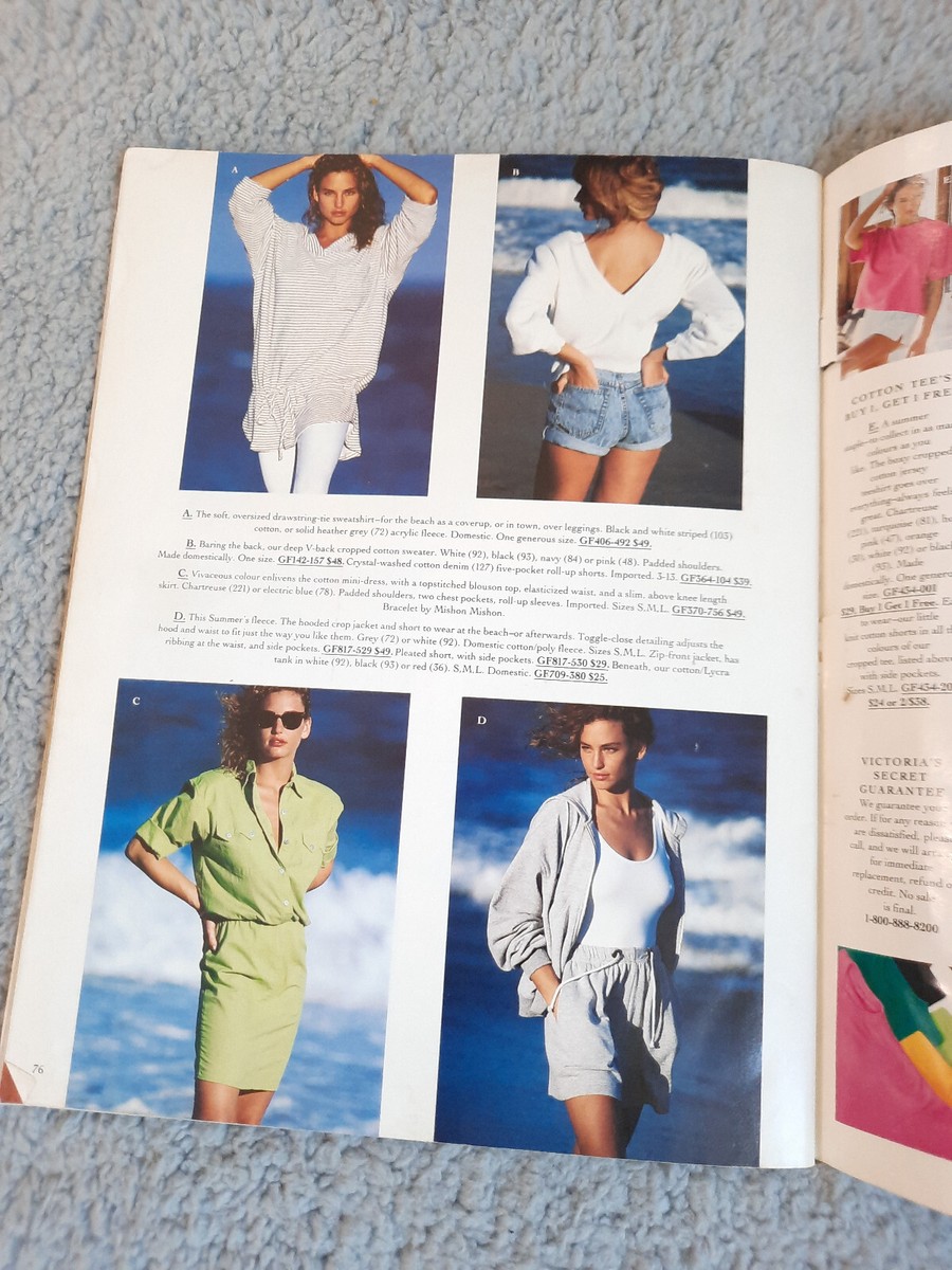 Victoria's Secret Catalog 1990 Summer Collection Jill Goodacre