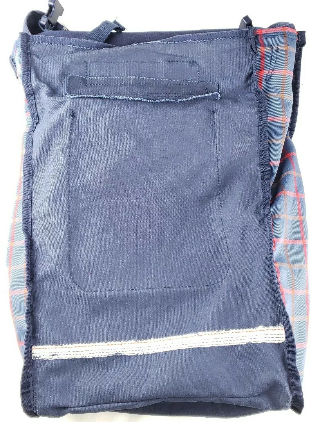 Tommy Hilfiger Basic Backpack Blue Plaid 13x17 Cl… - image 4