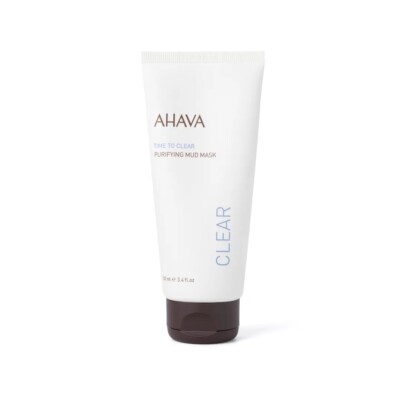 AHAVA Time to Clear PURIFYING Mud Mask Dead Sea Mud & Water BNIB *FREE SHIPPING*