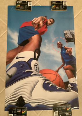 Original 1997 Penny Hardaway Nike Poster 