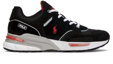 Image of Polo Ralph Lauren Trackster 250 Mens Trainers Black - No Lid Box
