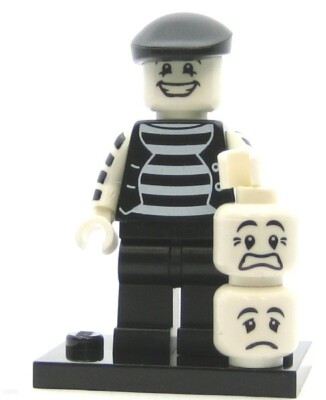 LEGO Minifigures Series 2 Mime (Genuine) | eBay