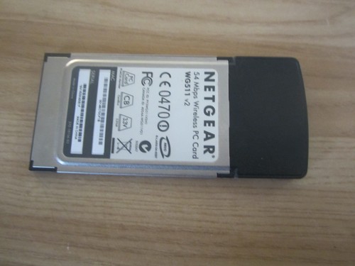 Netgear WG511V2 54Mbps 802.11g Wireless PC Card - 第 2/2 張圖片