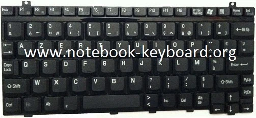 Clavier Belge Original Toshiba Portege R100 S100 Série NEUF - Photo 1/1