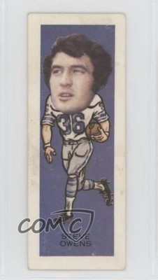 1973-74 Sugar Daddy Pro Faces Steve Owens #3 8d2