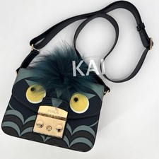 FURLA Metropolis  Shoulder Bag Owl  Leather A...