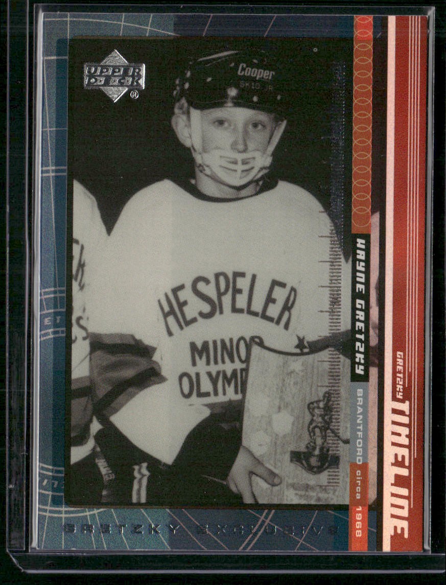 1999-00 Upper Deck #1 Wayne Gretzky Gretzky Exclusives