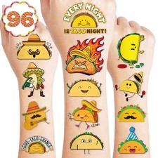 96 PCS Taco Bout Love Birthday Party Decorations Favors Medium, Multiple