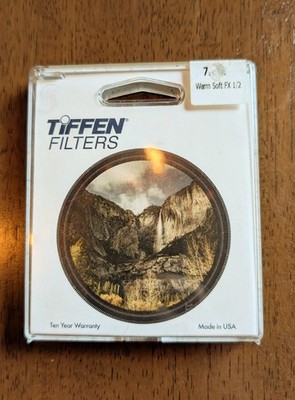 Tiffen 77mm Warm Soft FX 1/2 Filter Profi Kamera Objektivfilter Made in USA