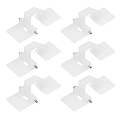 RC Hinges Adjustable Hatch Hinge L27 x W11 mm, for RC Model Airplane Parts 6pcs
