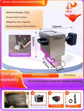Handheld Vehicle Chassis PneumaticVin Number Dot Peen Marking Machine Engraving