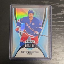 Upper Deck 2025-26 Allure Rookies Matthew Robertson #113 New York Rangers