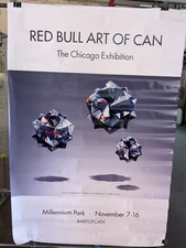 2014 Red Bull Art of Can Poster, The Chicago Exhibition, Ben Goraj, 48"x68"