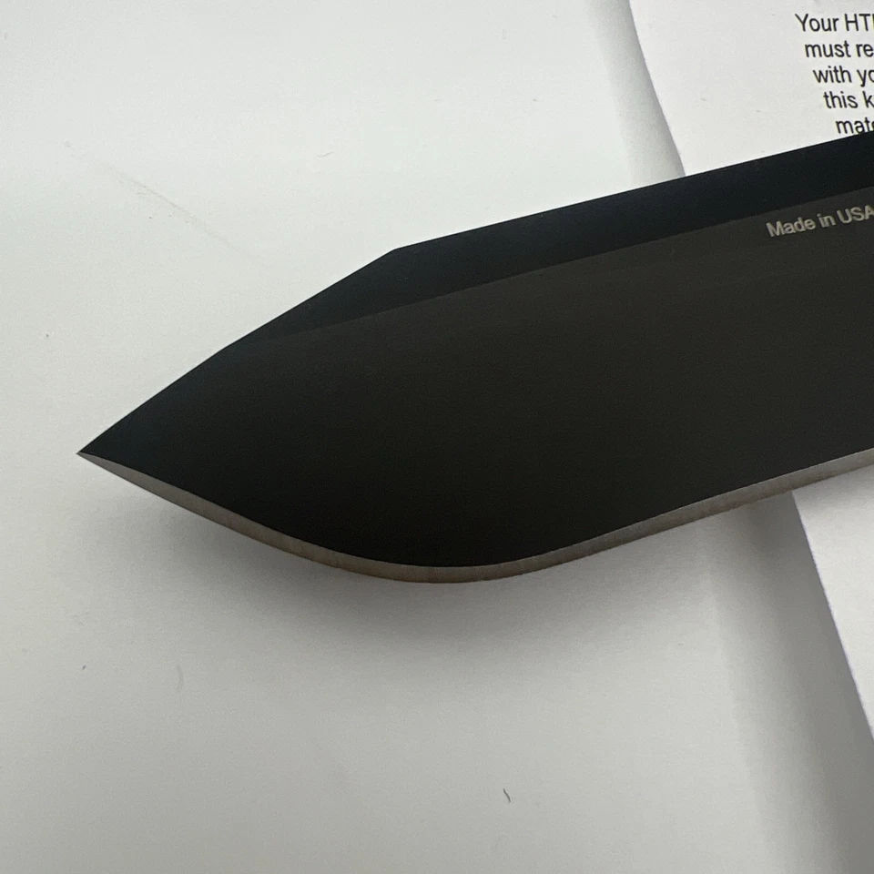 HTM Greg Lightfoot Bullwhip Folding Knife. New Old Stock With Box And Case - Image 3 of 4