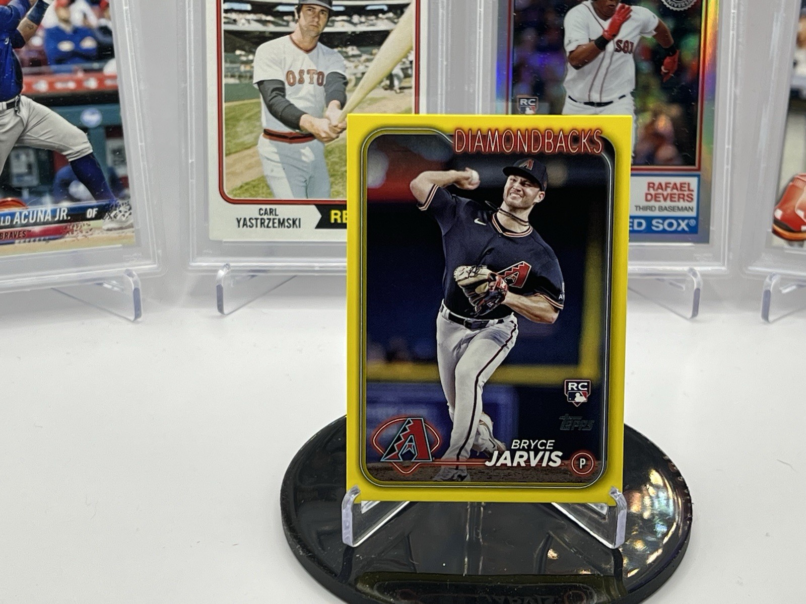 2024 Topps Series Two Yellow Parallel #363 Bryce Jarvis RC Arizona Diamondbacks