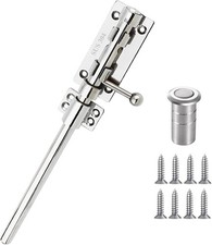 Gate Latch 304 Stainless Steel Slide Bolt Latch Heavy Duty Rustproof Barrel Bolt