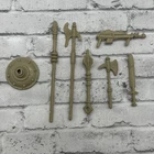MOTU Vintage 1981 Castle Grayskull Parts Lot Weapons Sword Shield He-Man
