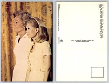Pat & Tricia Nixon Resignation Speech 1974 Vintage Colorphoto Postcard