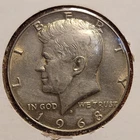 1968-D KENNEDY HALF DOLLAR 40 % SILVER, Nice COIN