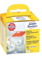 Avery Zweckform Rollenetiketten 70 X 54 Mm Weiß 320 Etiketten