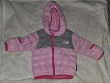 Giacca neonato North Face rosa puffer 3-6 mesi