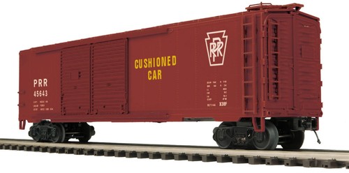 MTH 20-93711 PENNSYLVANIA 50' VAGÓN DE CARGA DOBLE PUERTA CALIBRE 3 RIELES RD #46558 | Zustand: New