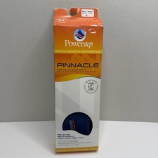 PowerStep Pinnacle Full Length Orthotic Insoles Size B Men 5-5.5 Women 7-7.5 New