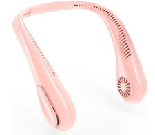 Bladeless Neck Fan, 5000Mah Rechargeable Battery Powered, Angle Adjustable, Hand