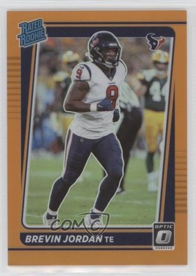 2021 Panini Donruss Optic Rated Orange Prizm 97/199 Brevin Jordan Rookie RC 0z8z