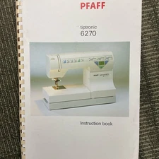 Pfaff Tiptronic 6270 Instruction Book