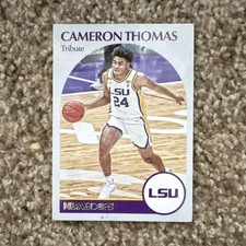Panini Chronicles Draft Picks Hoops Retro Cameron Thomas LSU #65 Basketball
