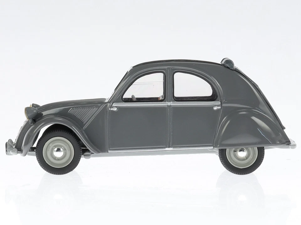 Citroen 2CV AZ Ente 1954 grey diecast model car Nostalgie 1/43 - Image 2 of 4