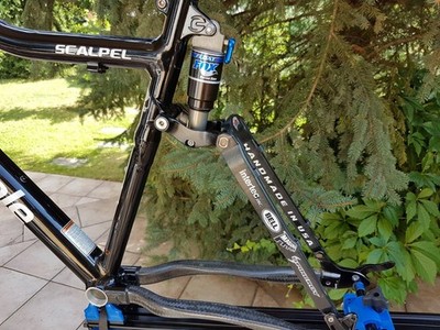 vintage Cannondale SCALPEL frame + Fatty ULTRA Head Shock fork, FOX, Size M