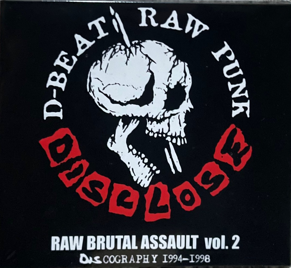 邦楽 DISCLOSE RAW BRUTAL ASSAULT vol.1.2crust Disclose Raw Brutal Assault Vol 2 Discography 1994-98 KBD Rare