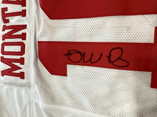 Joe Montana AUTOGRAPH 49ers White Jersey w/ *Player Holo COA* SIGNED - Picture 3 of 6