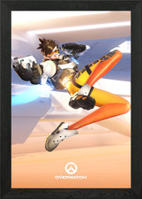 Tracer Framed Wall Art Poster Canvas Print Picture