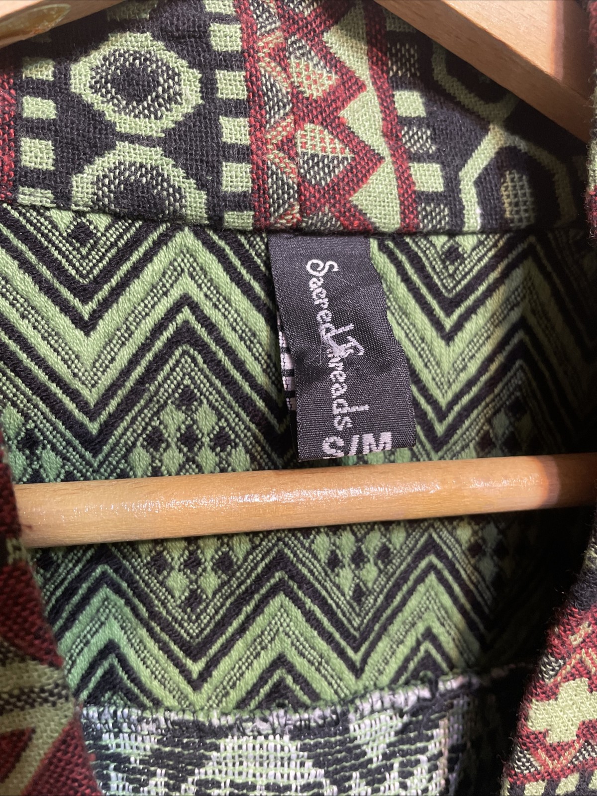 Sacred Threads Patchwork Jacket Festival Tapestry… - image 7