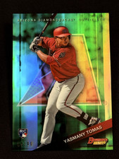 2015 Bowman's Best GREEN REFRACTOR ROOKIE Yasmany Tomas 64/99