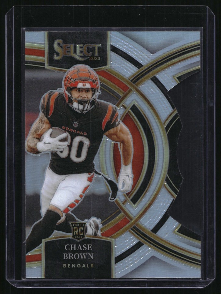 2023 Panini Select Chase Brown #151 Cincinnati Chase Brown #151 RC Cincinnati Bengals
