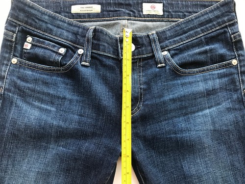 AG Women's The Tomboy Crop Relaxed Low Rise Straight Crop Jeans Size 27R USA - Picture 5 of 13