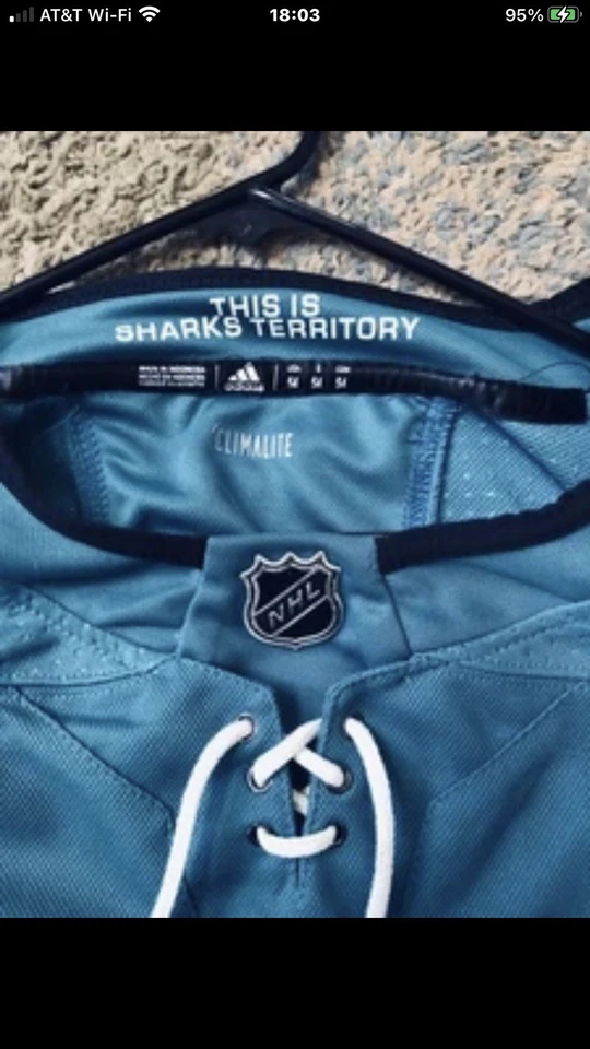 ⚡️JERSEY DE ALTA COSTURA SAN JOSE SHARKS LOGON⚡️ Foto 3 de 4