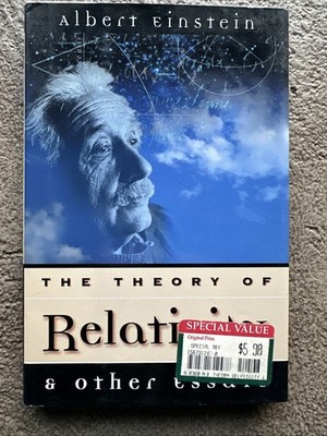 Theory of Relativity and Other Essays by Albert Einstein (1998, Hardcover)
