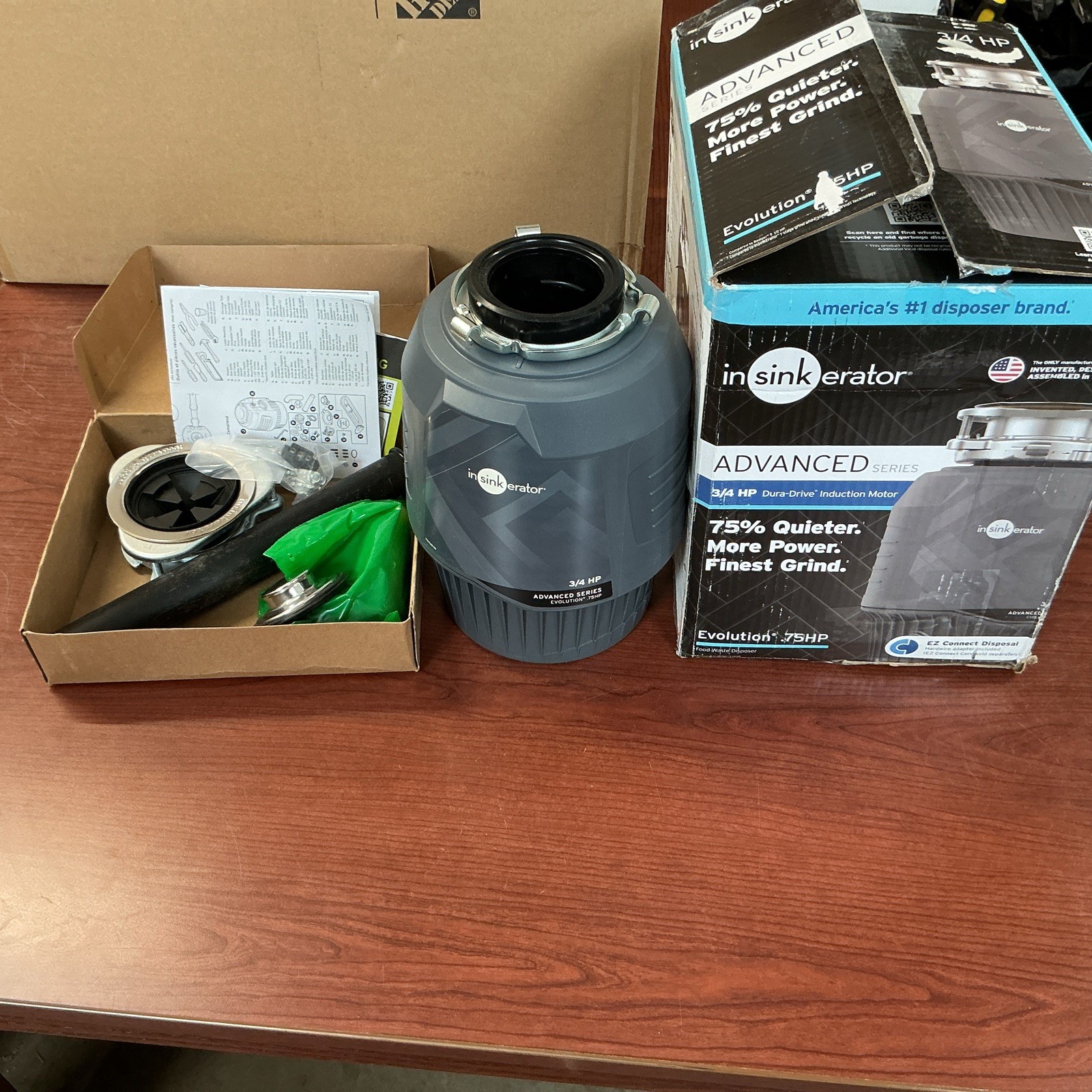 InSinkErator EVOLUTION 0.75HP 3/4 HP, Advanced Series EZ Connect B131